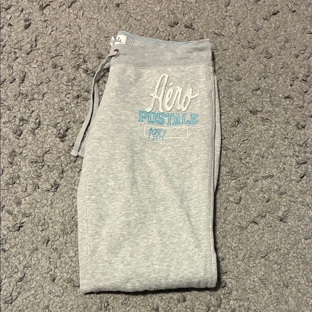 Aeropostale Light Gray Sweatpants